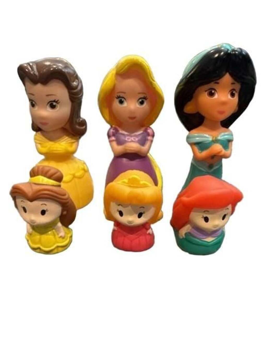 Fisher-Price Little People Disney Princess Figures Lot of 6